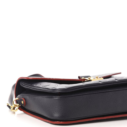 Louis Vuitton Empreinte Pochette Metis Marine Rouge 9 of 12