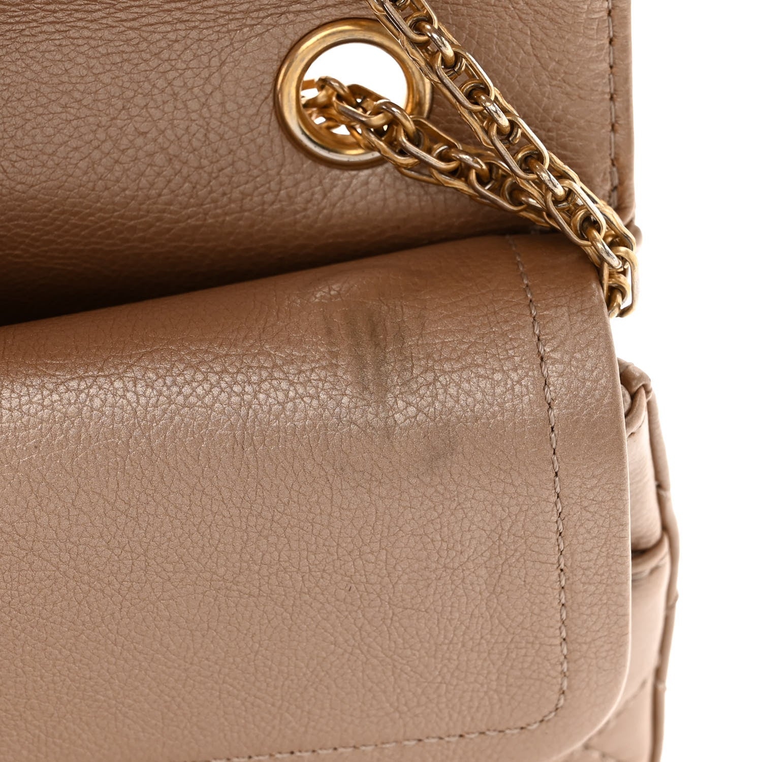 Chanel Metallic Calfskin Quilted 2.55 Reissue 226 Flap Dark Gold 12 of 12