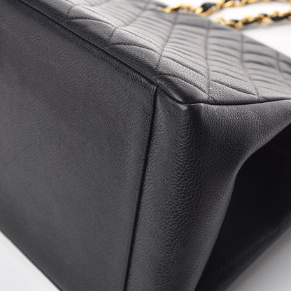 Chanel Caviar Quilted Timeless CC Tote Black 12 of 13