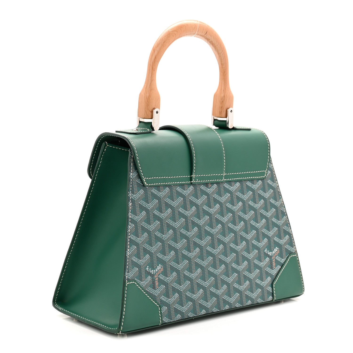 Goyard Goyardine Saigon PM Green 3 of 10