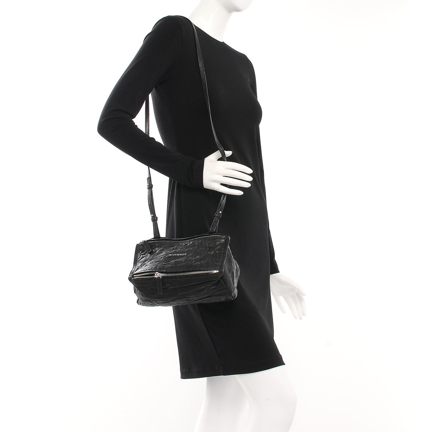 Tumbled Sheepskin Mini Pandora Black