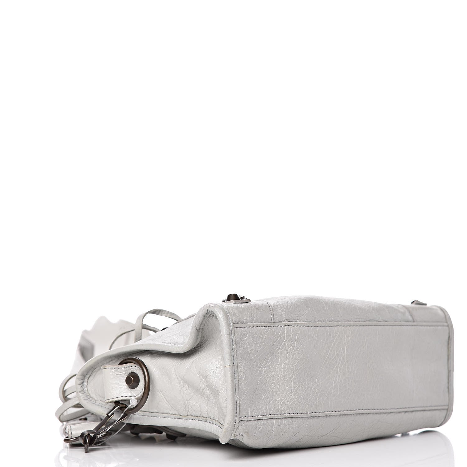 Balenciaga Agneau Classic Hardware Mini City Gris Glace 4 of 17