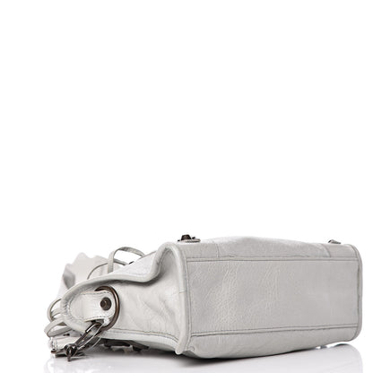 Balenciaga Agneau Classic Hardware Mini City Gris Glace 4 of 17