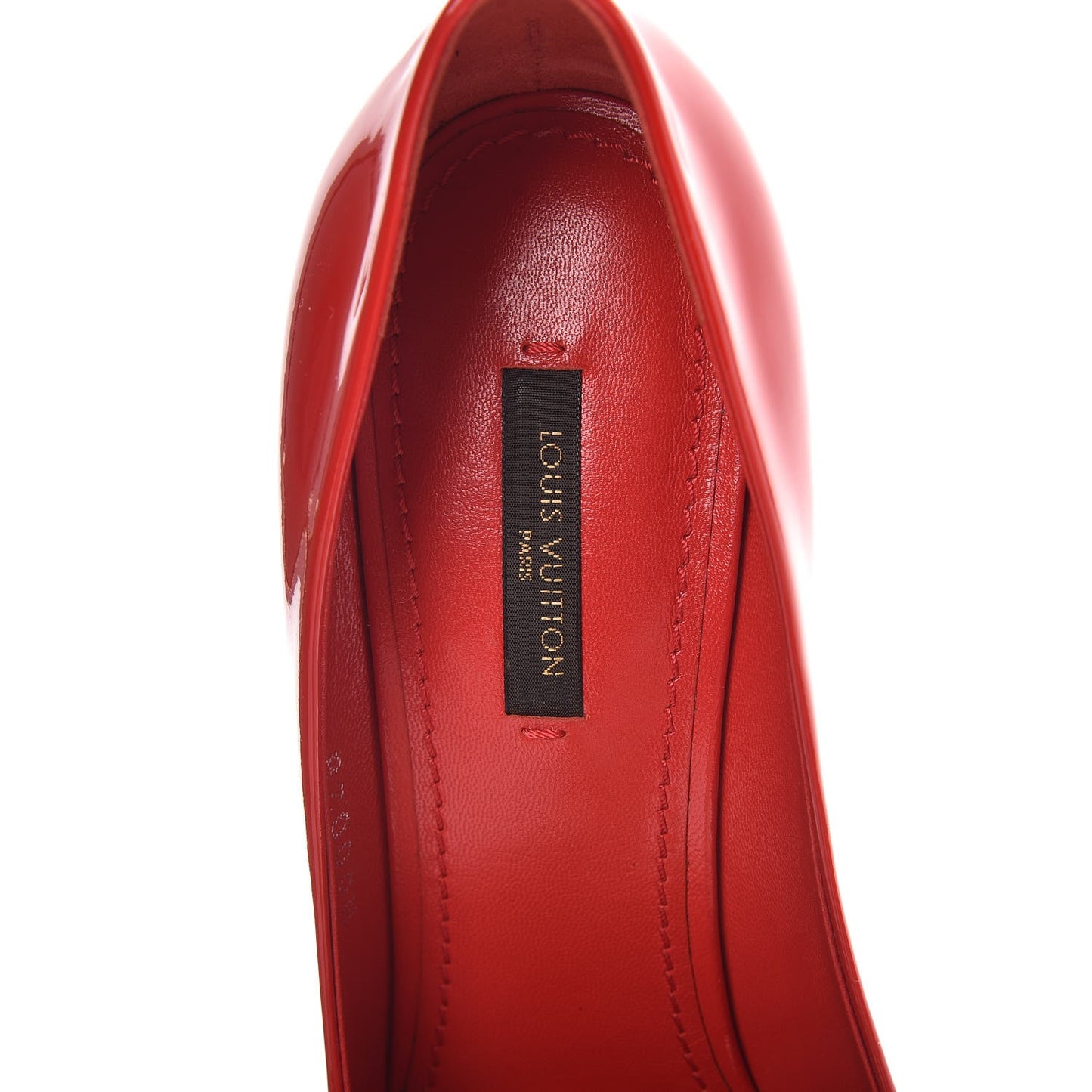 Patent French Riviera Pumps 39 Red