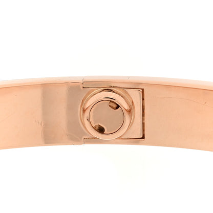 Cartier 18K Pink Gold Sapphire Garnet Amethyst LOVE Bracelet 17 6 of 7