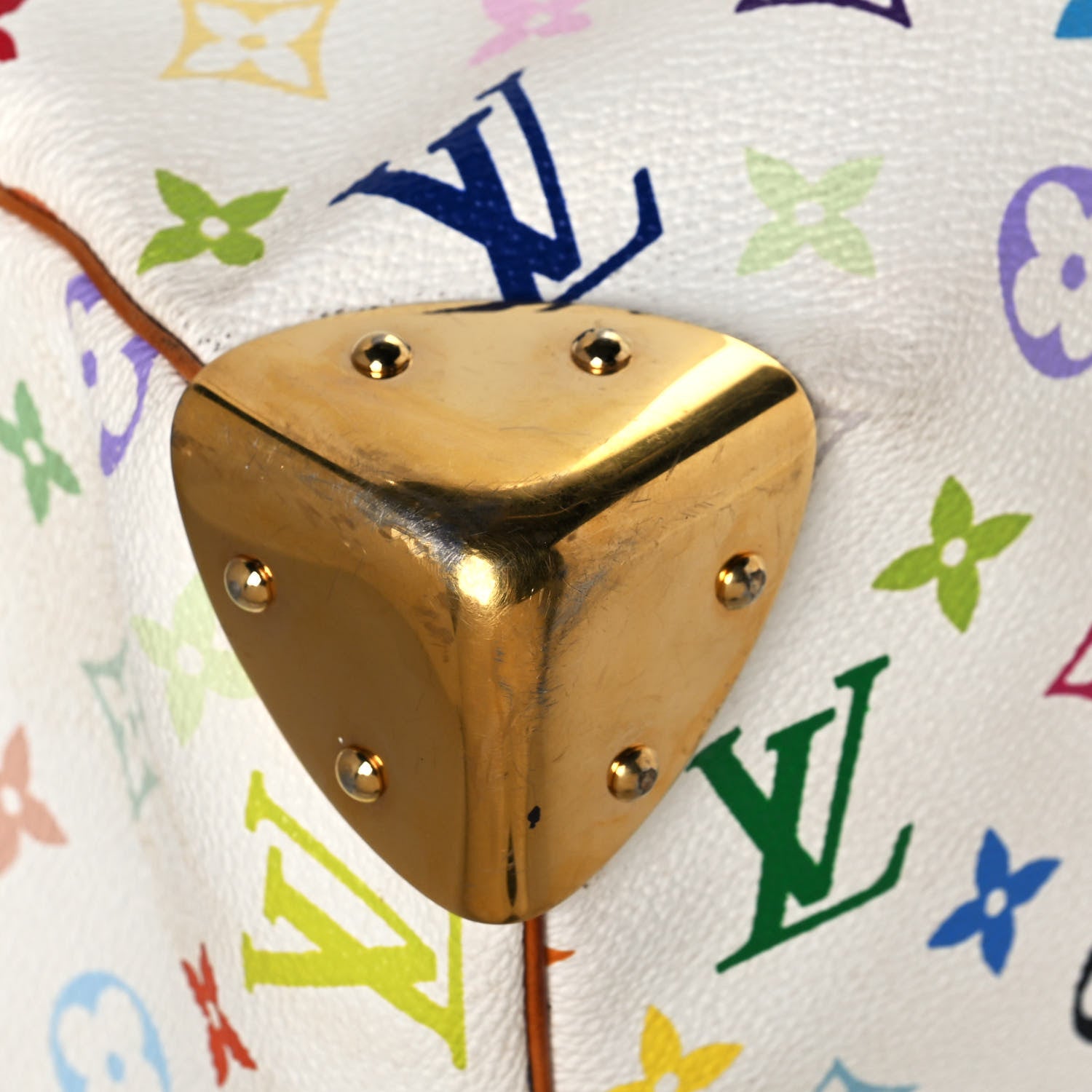Louis Vuitton Monogram Multicolor Speedy 30 White 8 of 17