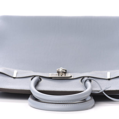 Hermes Togo Birkin 35 Bleu Lin 12 of 33