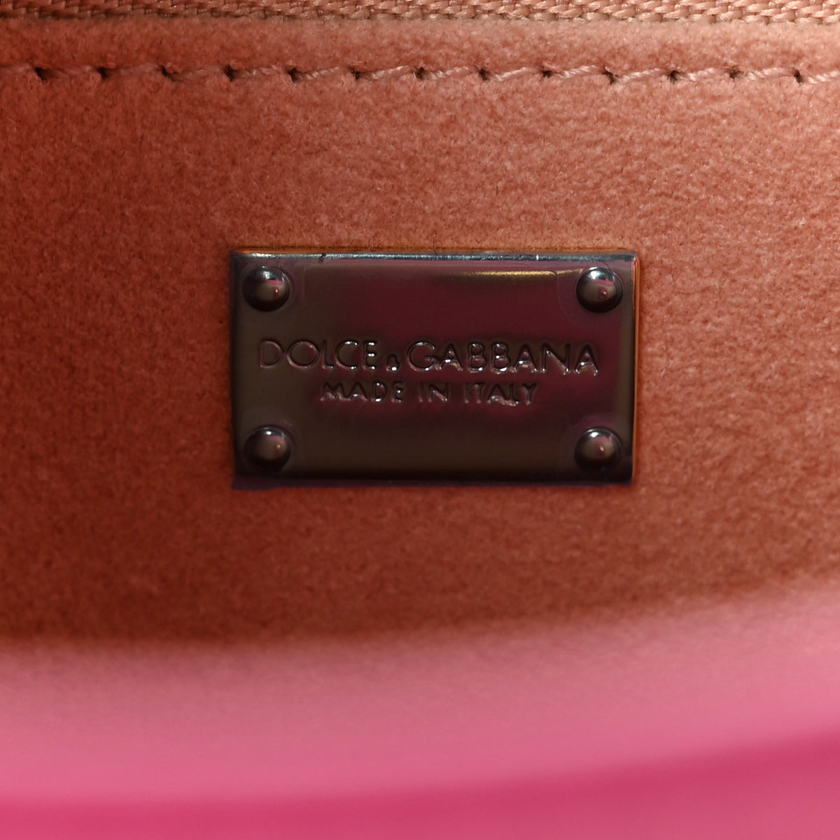 Dolce & Gabbana Calfskin DG Logo Flap Crossbody Bag Glicine 6 of 9