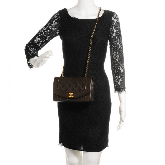 Chanel Lambskin Quilted Small Flap Brown 2 of 7