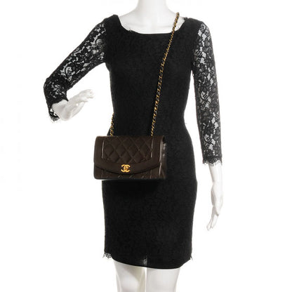 Chanel Lambskin Quilted Small Flap Brown 2 of 7