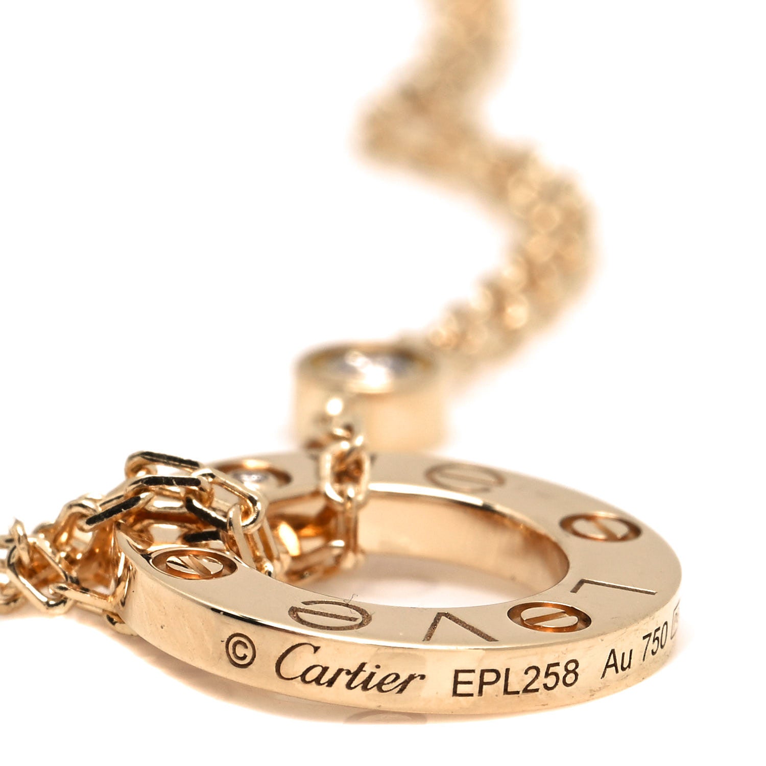 Cartier 18K Yellow Gold Diamond LOVE Bracelet 5 of 6