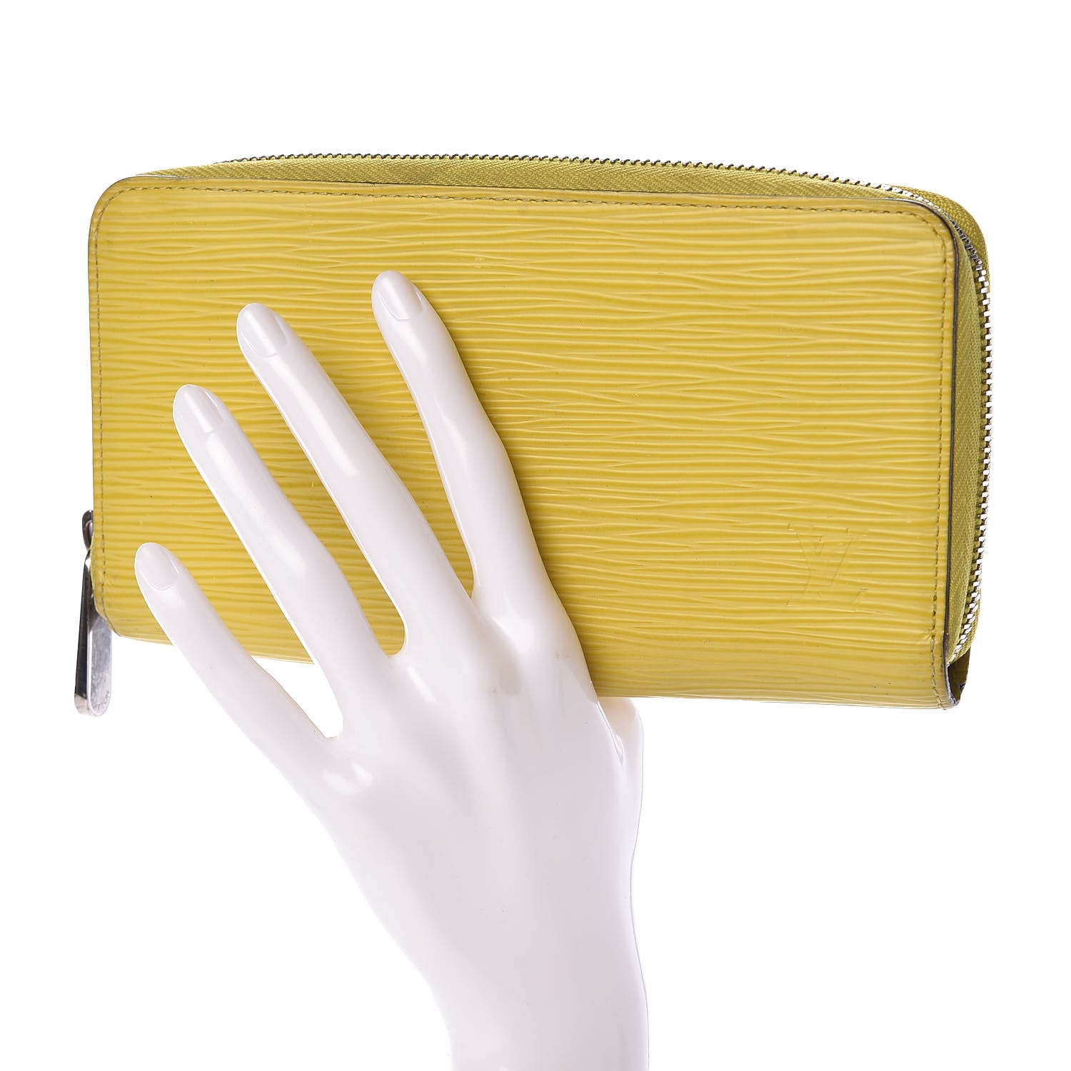 Louis Vuitton Epi Zippy Wallet Pistache 2 of 11