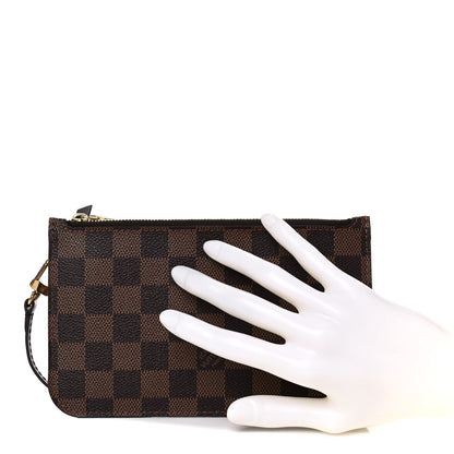 Louis Vuitton Damier Ebene Neverfull PM Pochette 3 of 8