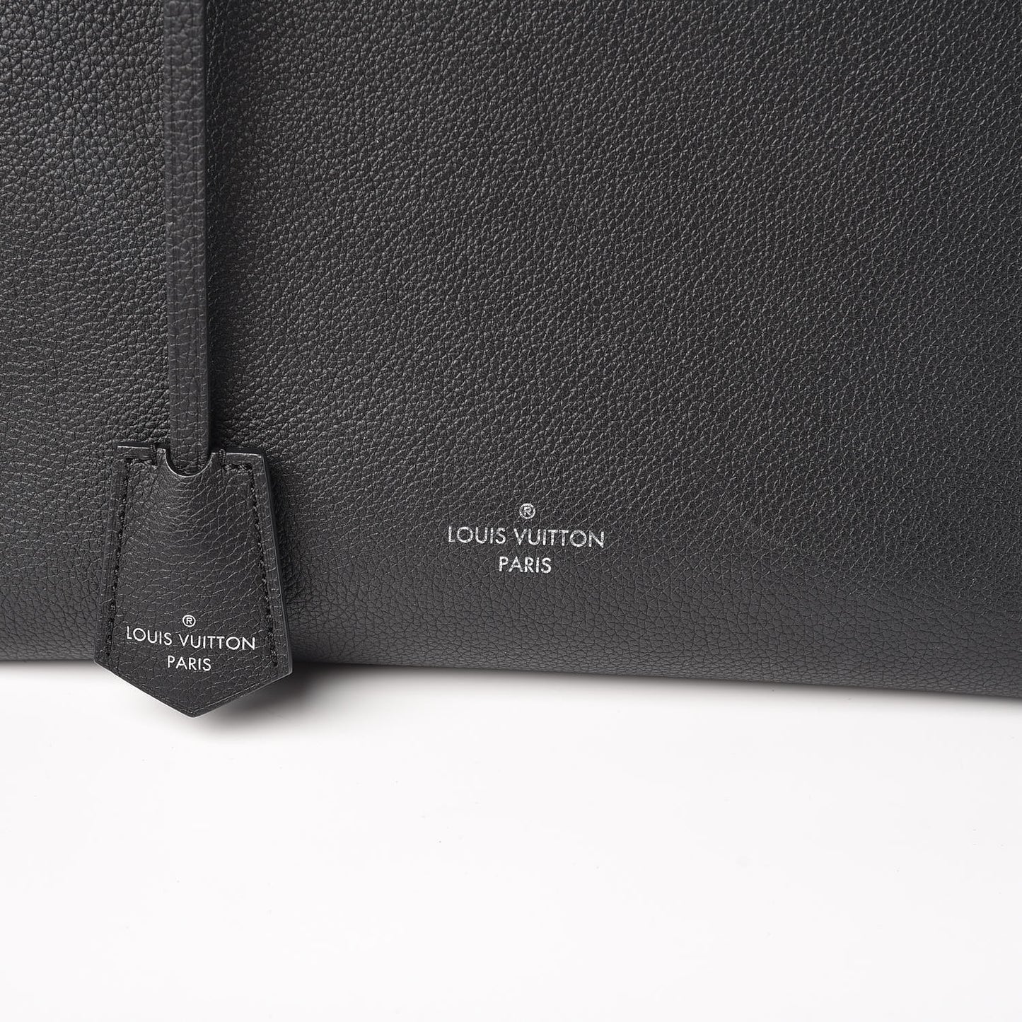 Calfskin Lockme Cabas Black