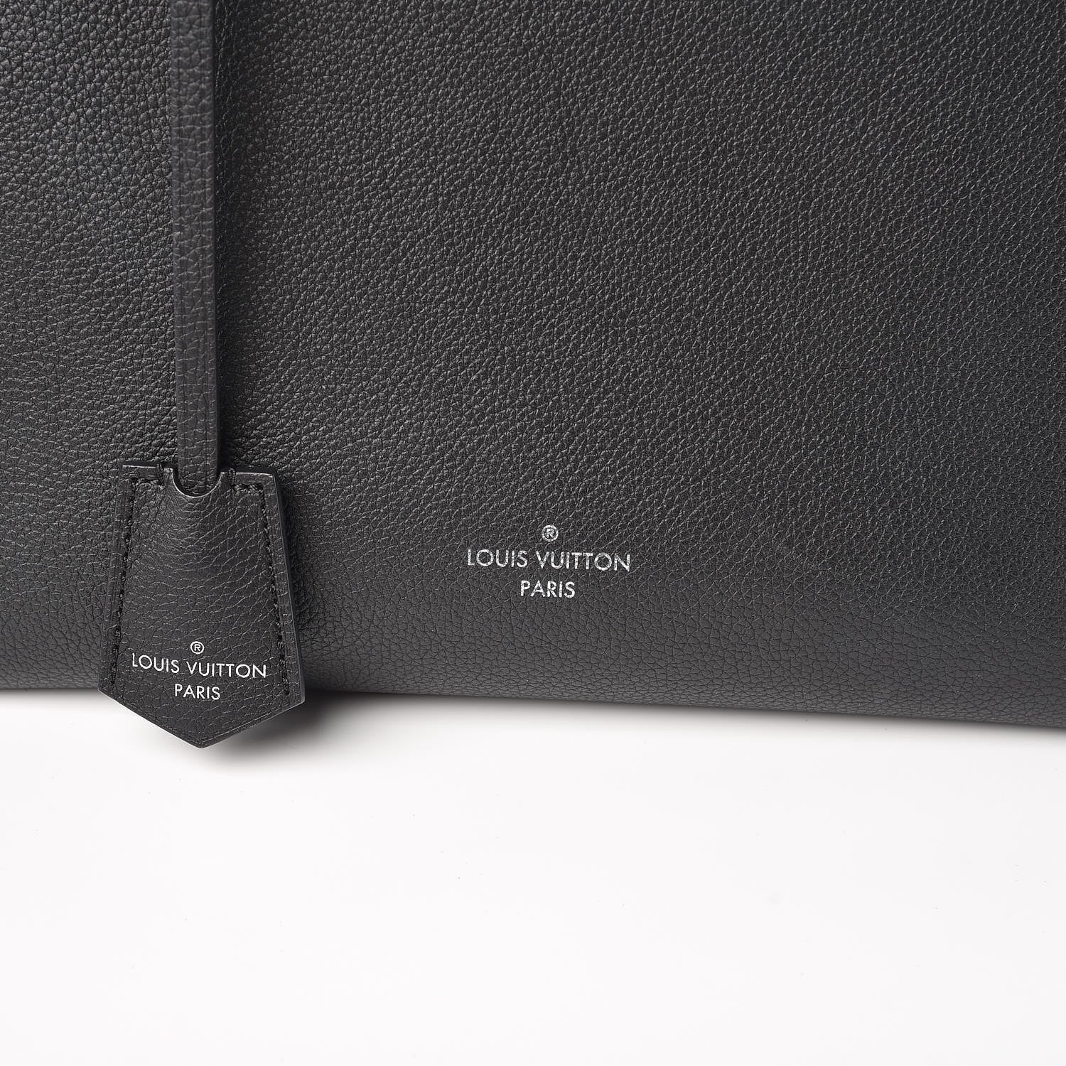Louis Vuitton Calfskin Lockme Cabas Black 8 of 17