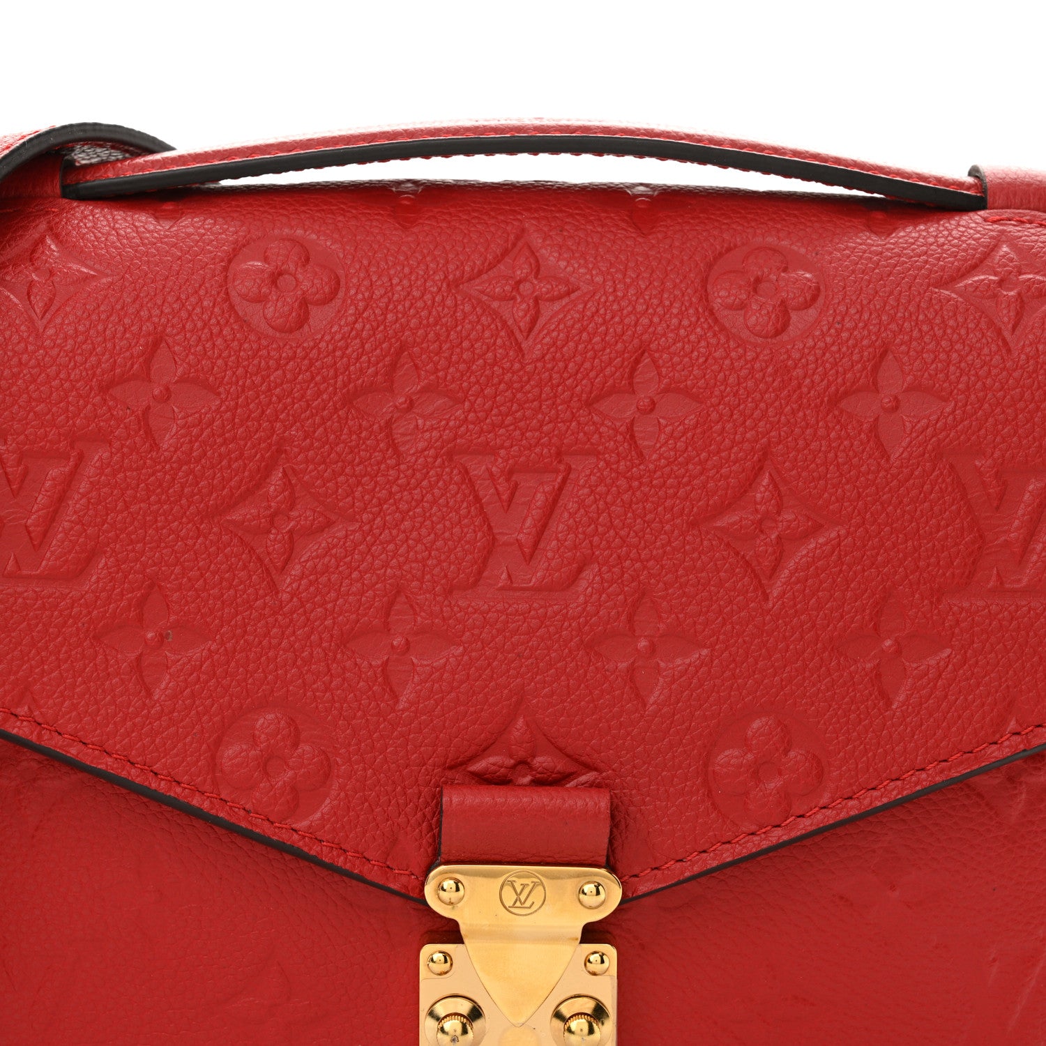 Louis Vuitton Empreinte Pochette Metis Cherry 7 of 9