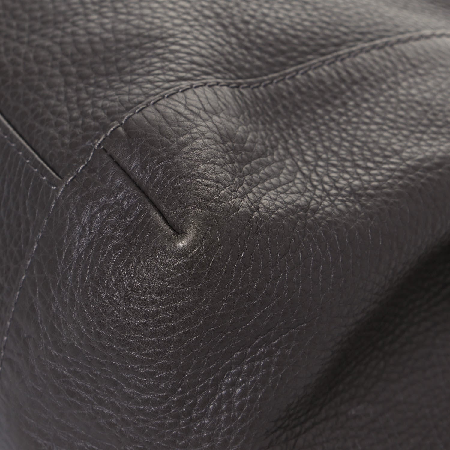 Gucci Pebbled Calfskin Medium Greenwich Shoulder Bag Grey 11 of 16