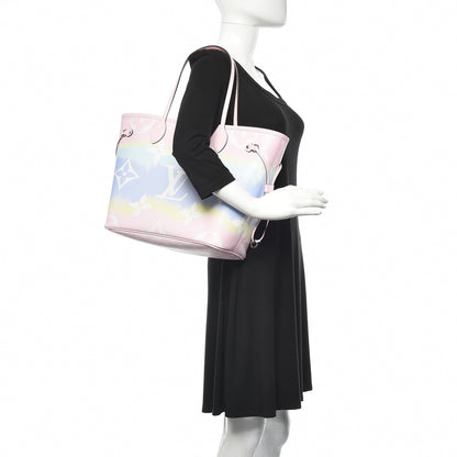 Louis Vuitton Monogram Escale Neverfull MM Pastel 2 of 11