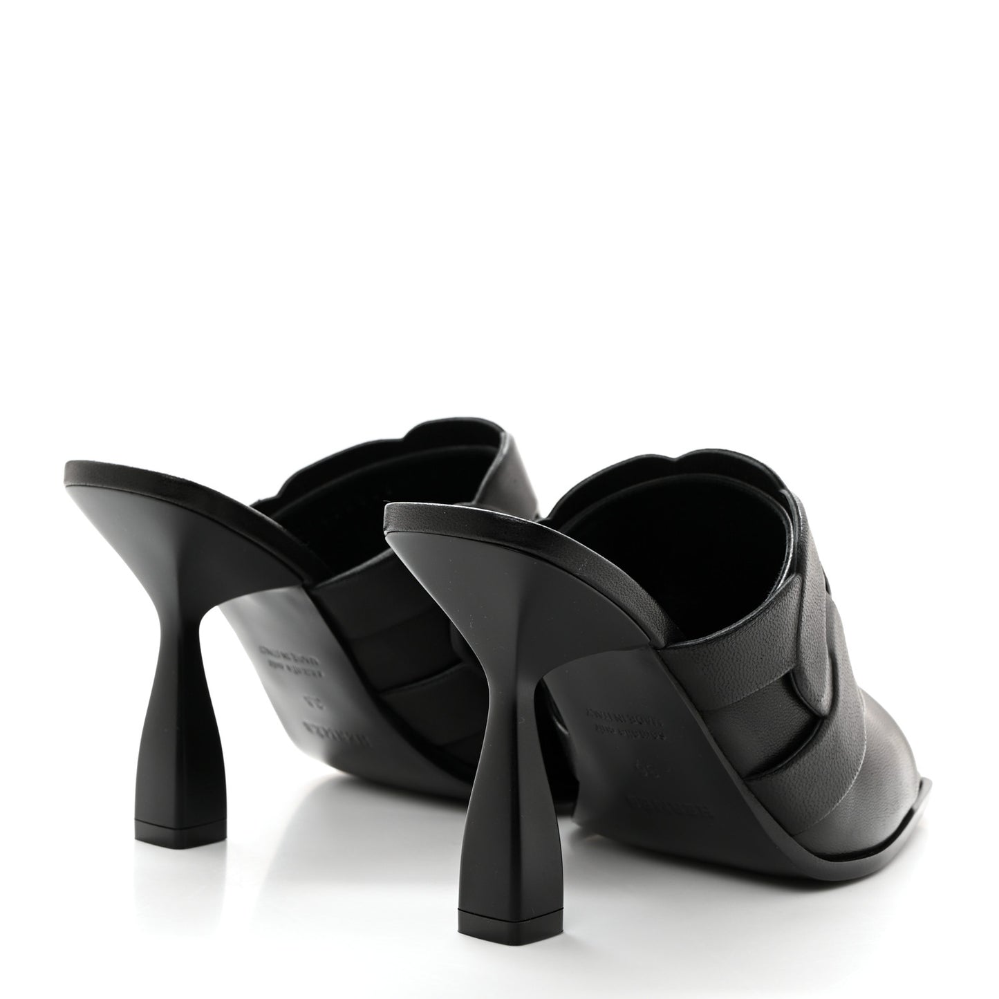 Nappa Hanna 95 Sandal 36 Black