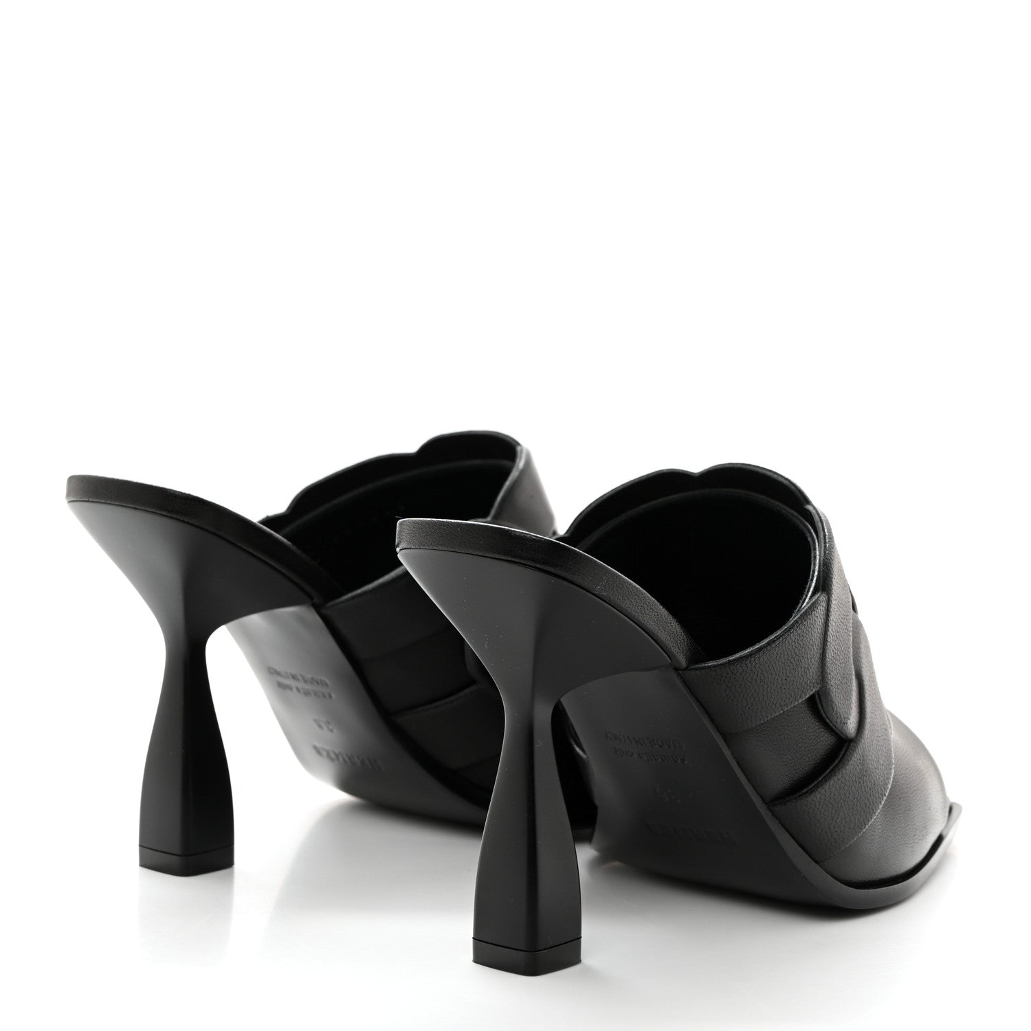 Hermes Nappa Hanna 95 Sandal 36 Black 4 of 9