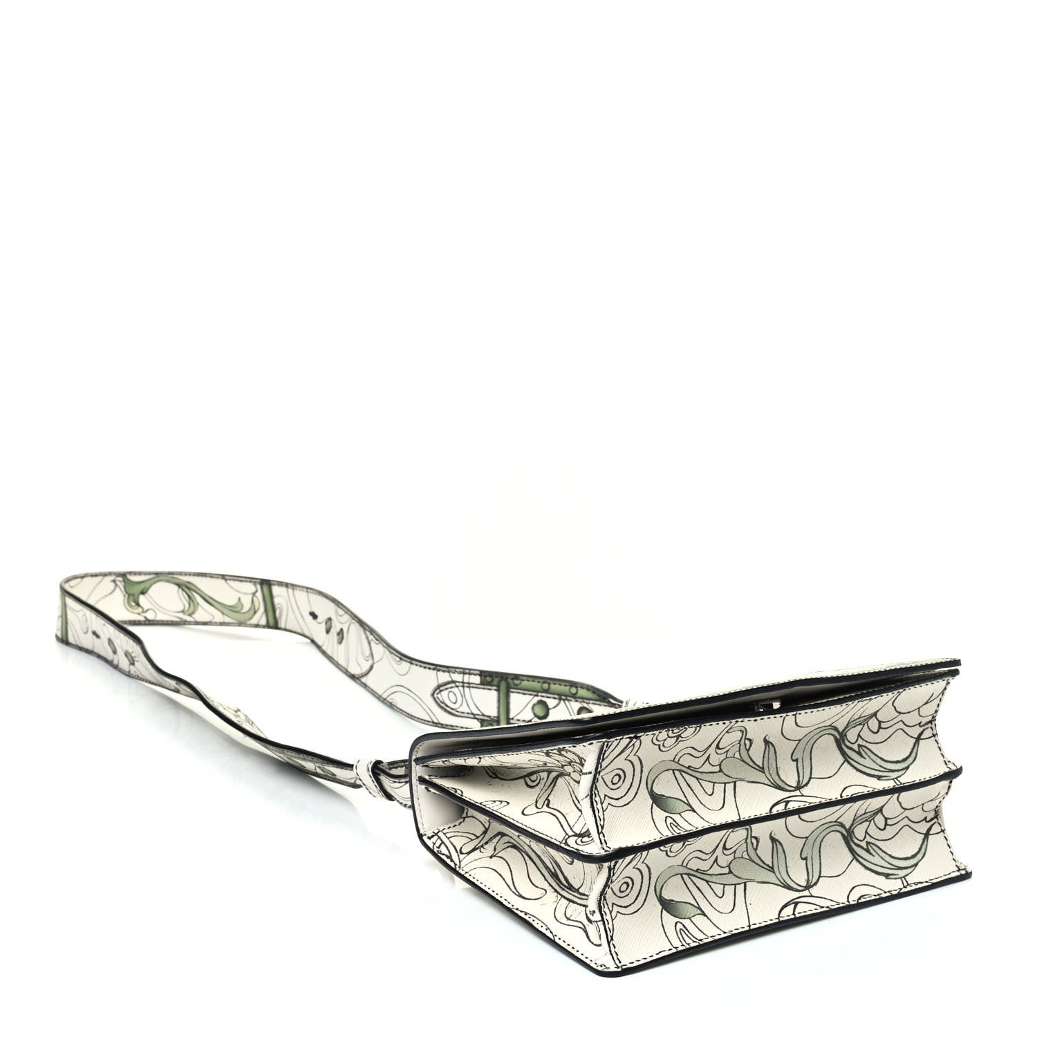 Prada X JAMES JEAN Saffiano Rabbit Print Cahier Bag Giada 3 of 4