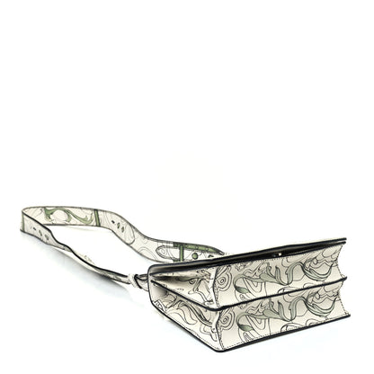 Prada X JAMES JEAN Saffiano Rabbit Print Cahier Bag Giada 3 of 4