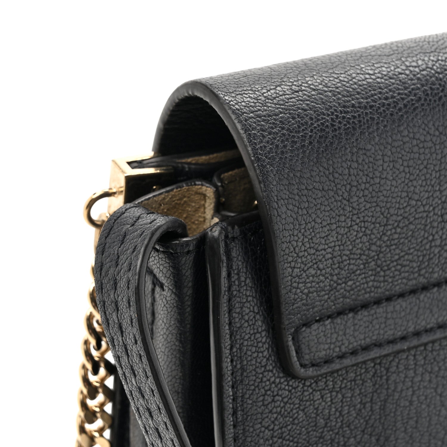 Chloe Calfskin Mini Faye Shoulder Bag Black 17 of 20