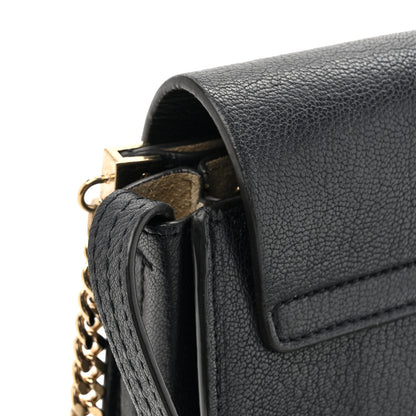 Chloe Calfskin Mini Faye Shoulder Bag Black 17 of 20