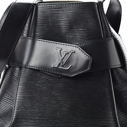 Louis Vuitton Epi Sac D'Epaule Black 7 of 18