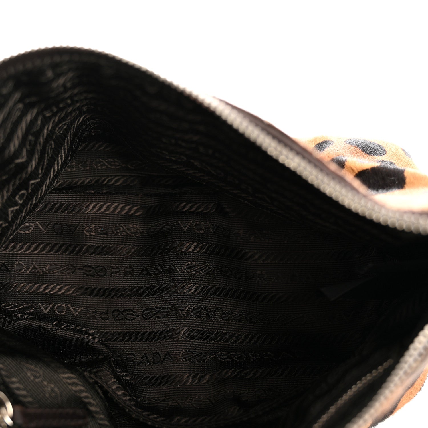 Prada Calf Hair Leopard Print Bag 5 of 15