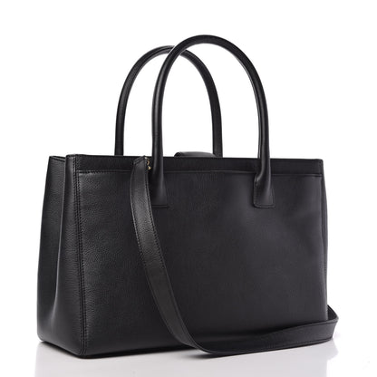 Chanel Calfskin Cerf Shopper Tote Black 3 of 11