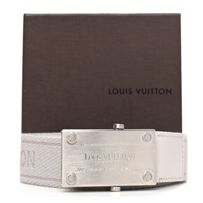 Louis Vuitton Bengale Inventeur Belt 90 36 White 6 of 6