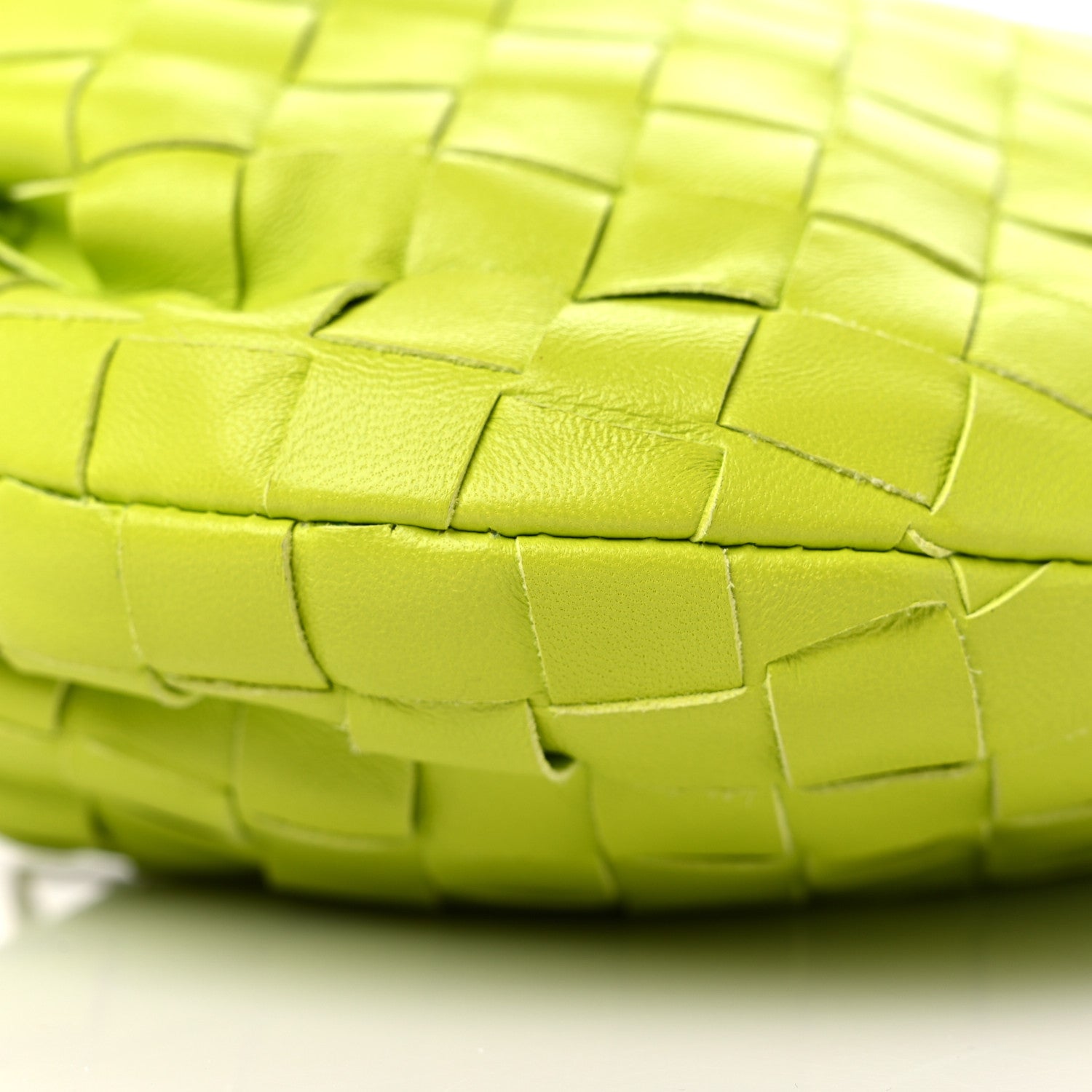 Bottega Veneta Nappa Intrecciato Mini Jodie Kiwi 7 of 8