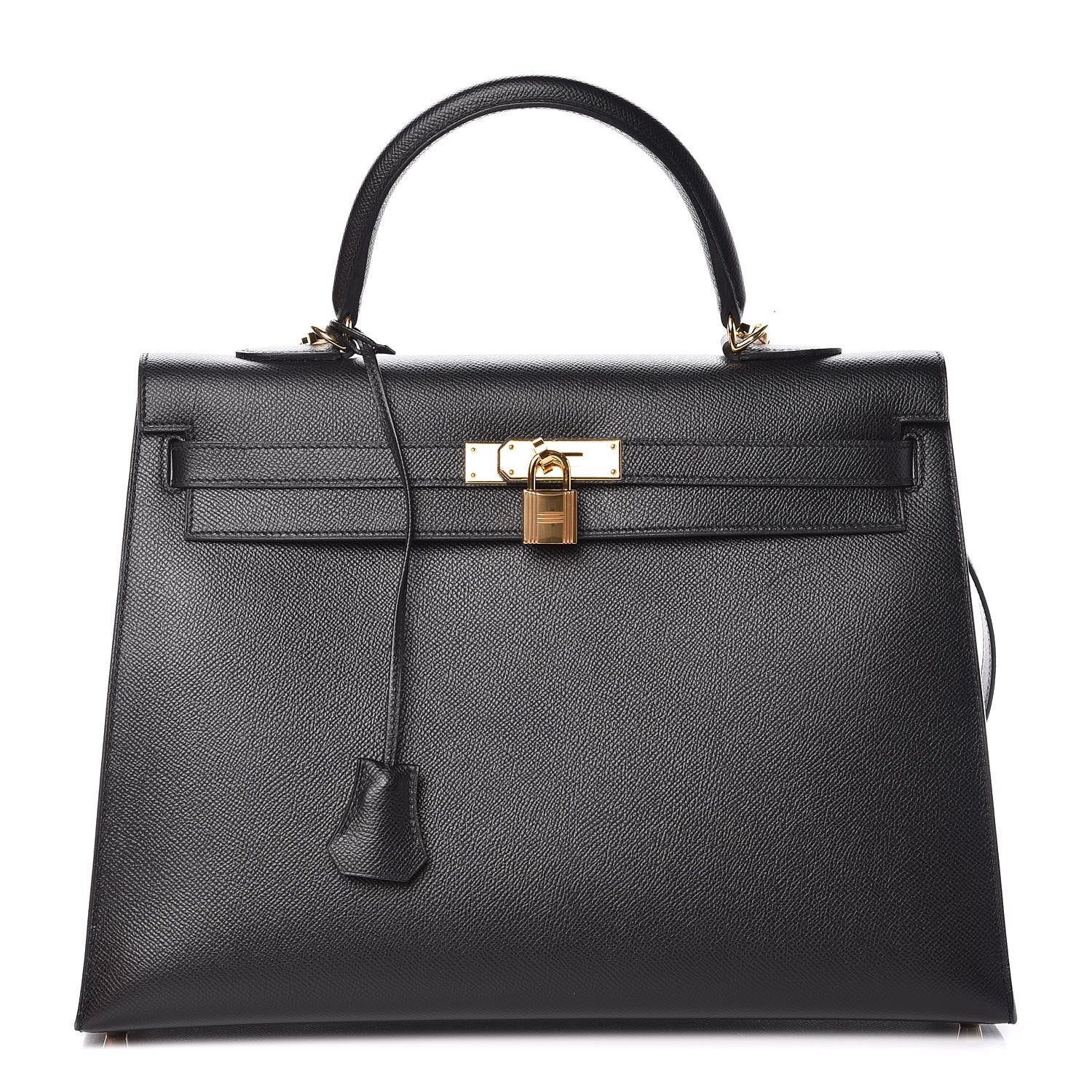 Hermes Epsom Kelly Sellier 35 Black 1 of 42