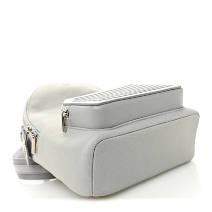 Rimowa Canvas Calfskin Never Still Small Backpack Grey 4 of 11