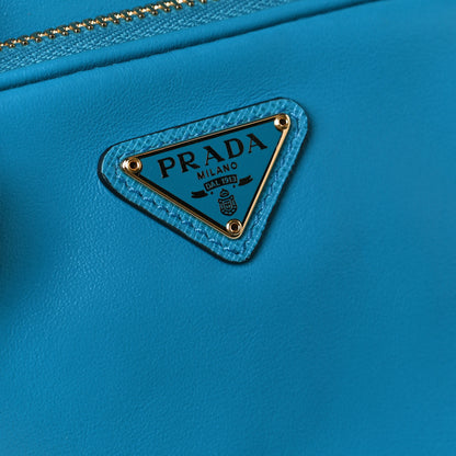 Prada Light Calfskin Saffiano Mini Bucket Crossbody Bag Voyage 12 of 12