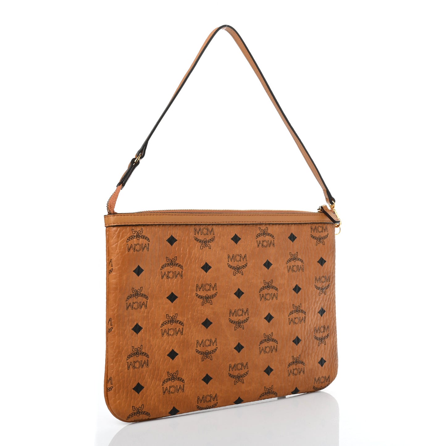 Visetos Liz Shopper Tote Pouch Cognac