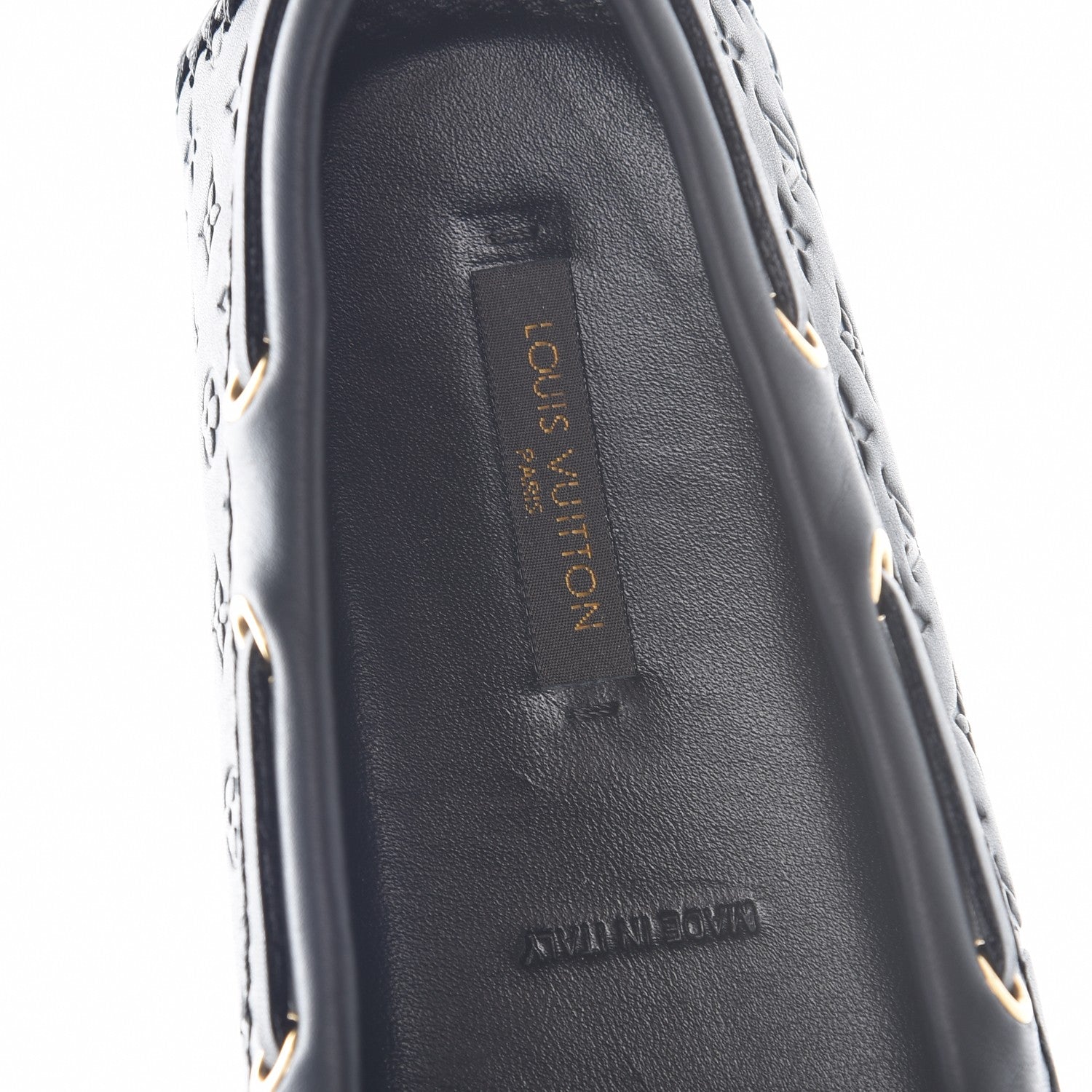 Louis Vuitton Empreinte Gloria Loafer 36.5 Black 7 of 9