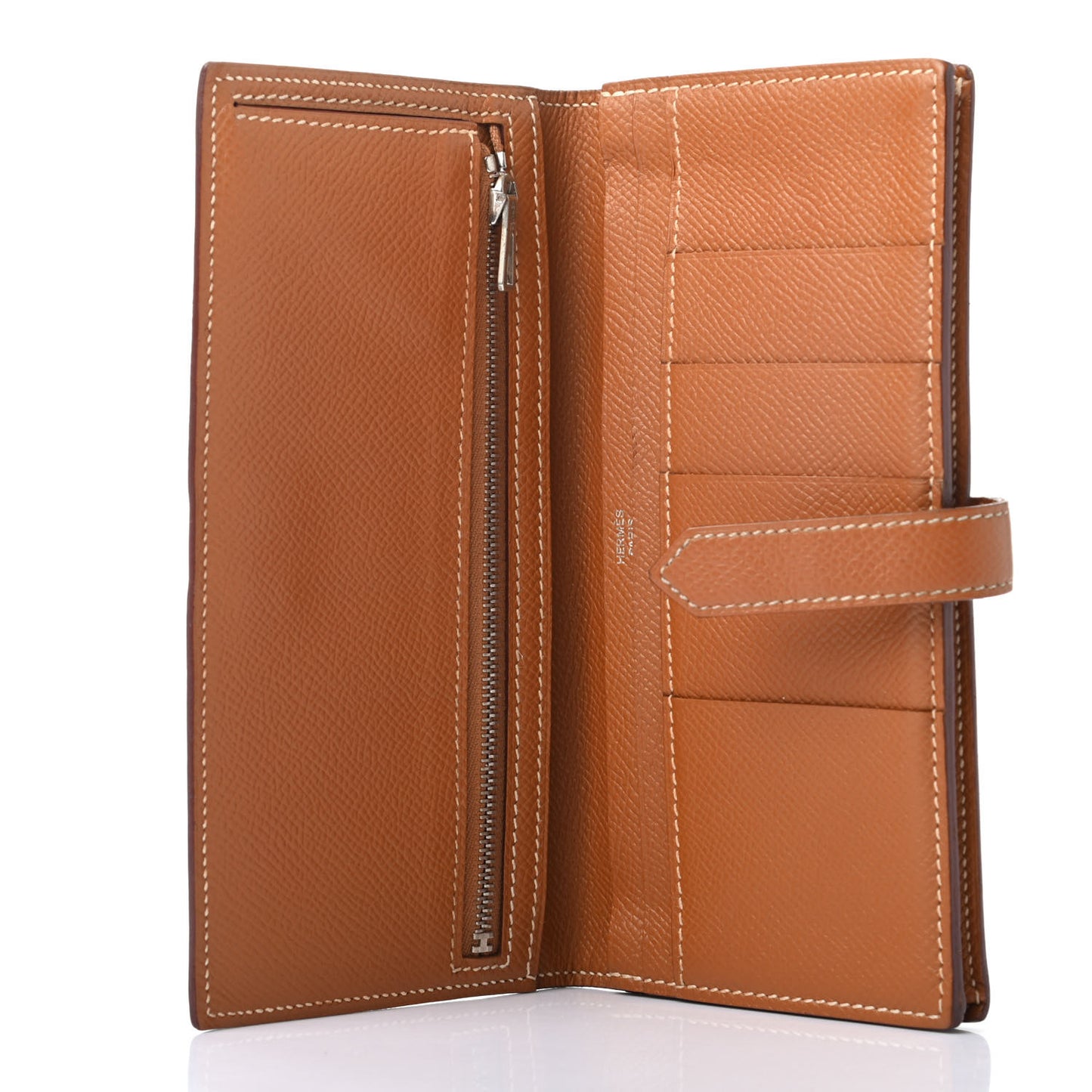 Epsom Bearn Gusset Wallet Gold