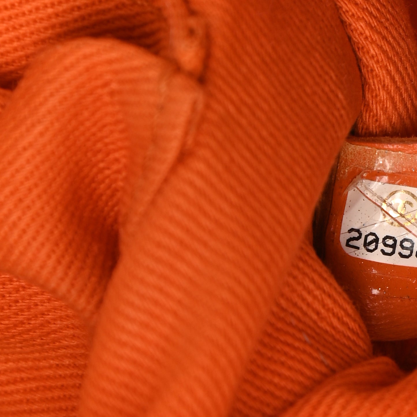 Canvas Deauville Bowling Bag Orange