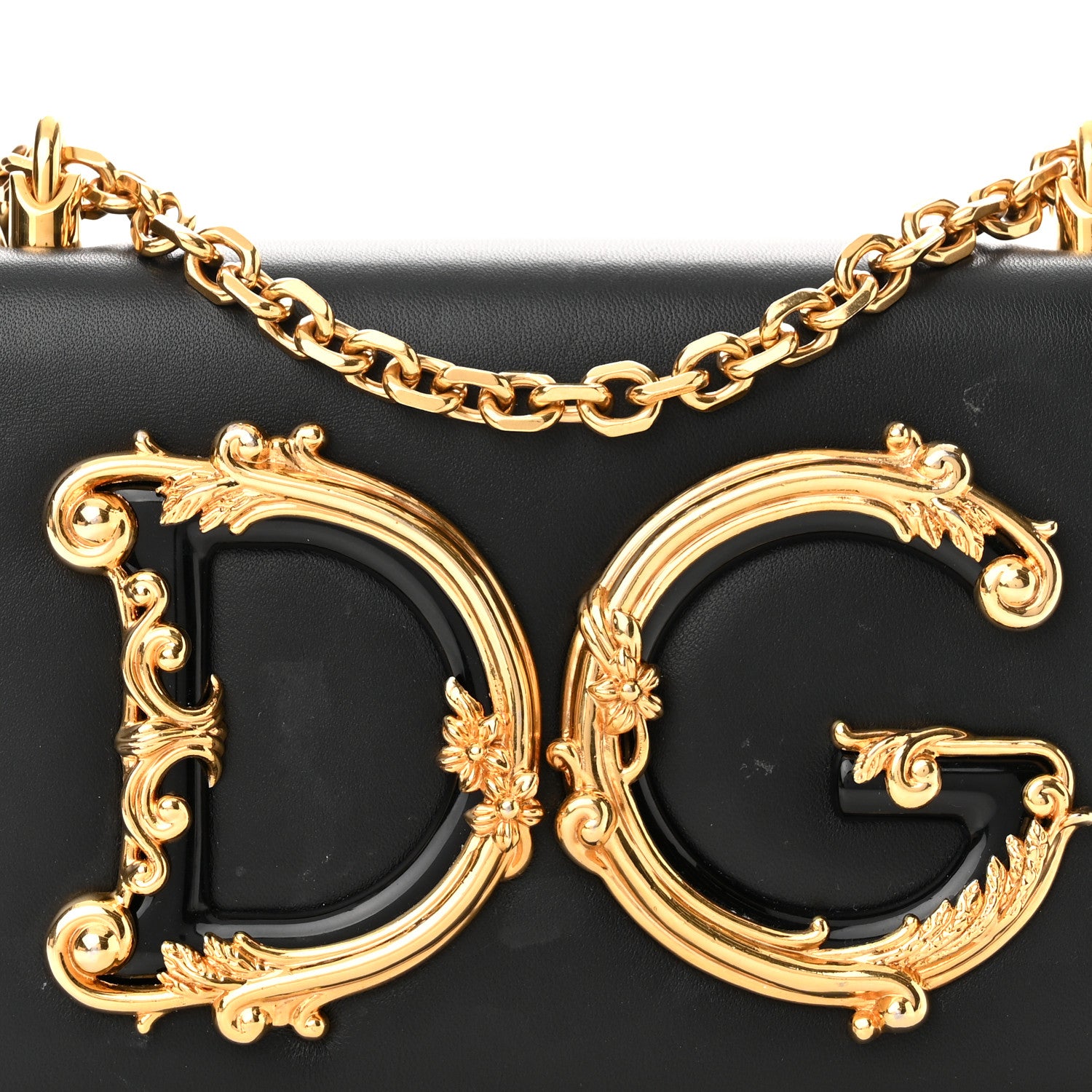 Dolce & Gabbana Nappa DG Girls Shoulder Bag Black 7 of 13