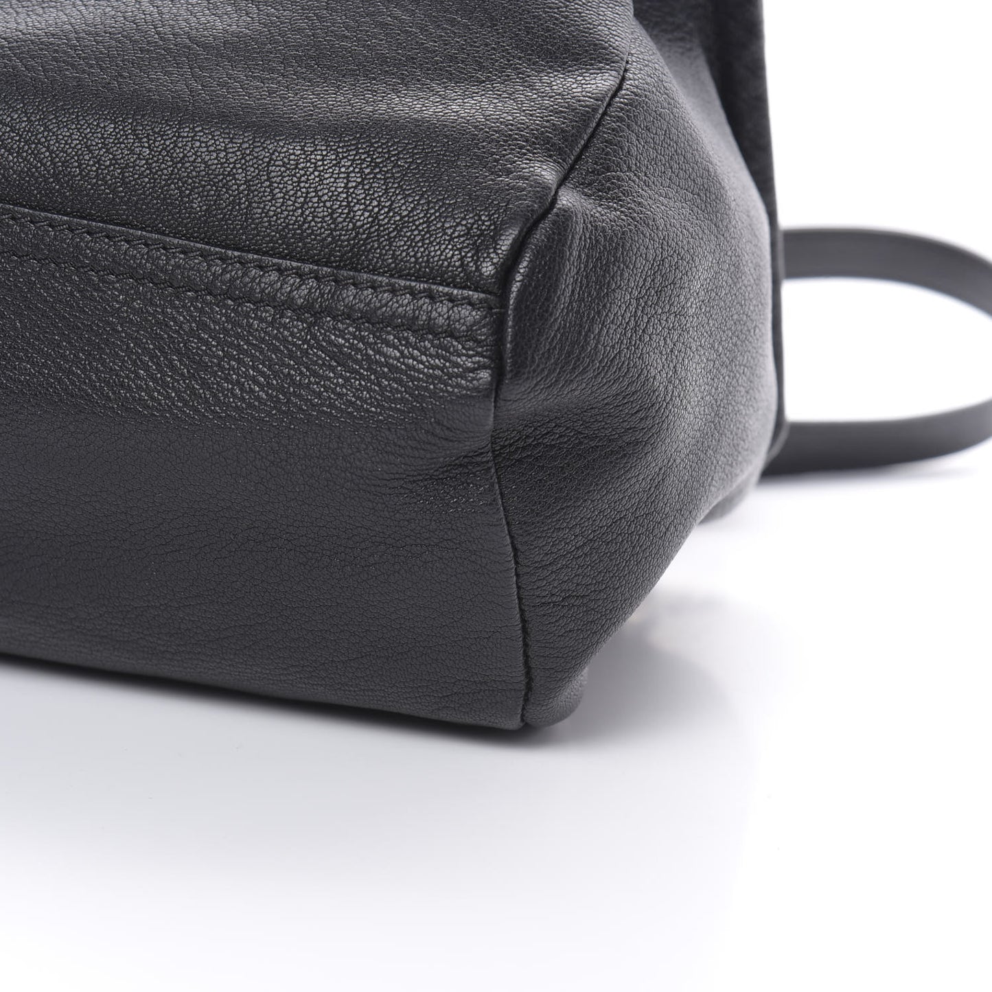 Sugar Goatskin Small Pandora Black