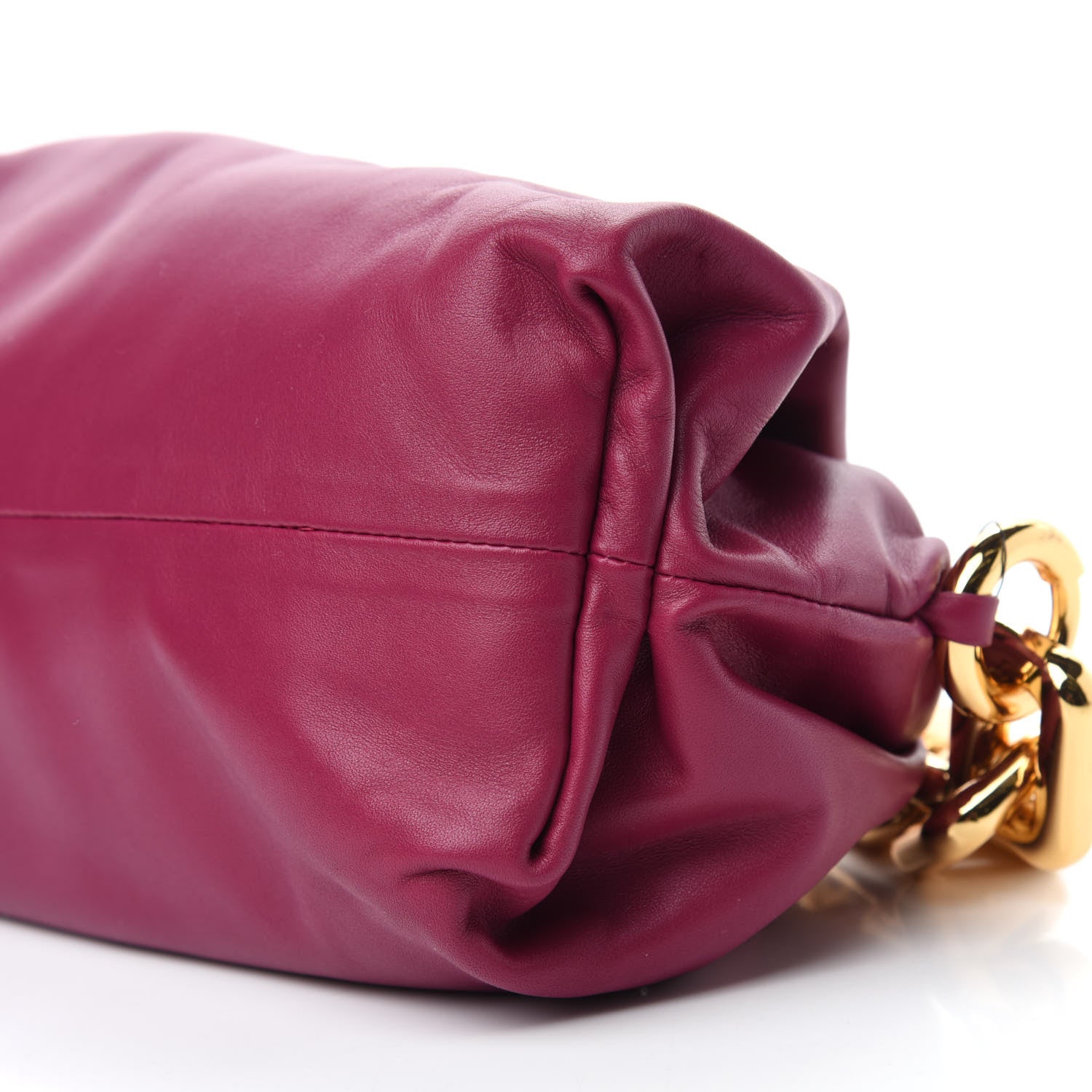 Bottega Veneta Calfskin The Pouch Chain Cinnabar 7 of 11