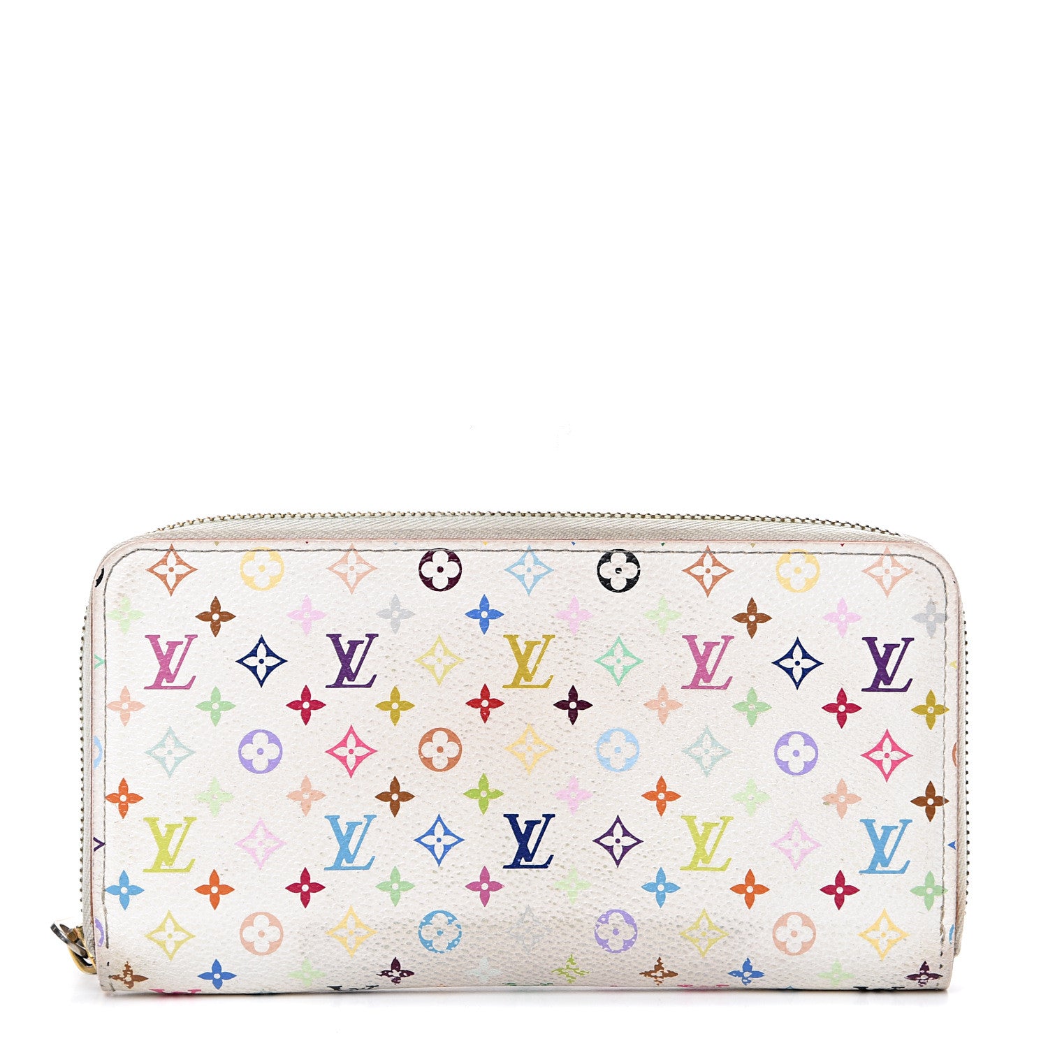 Louis Vuitton Monogram Multicolor Zippy Wallet White 1 of 20