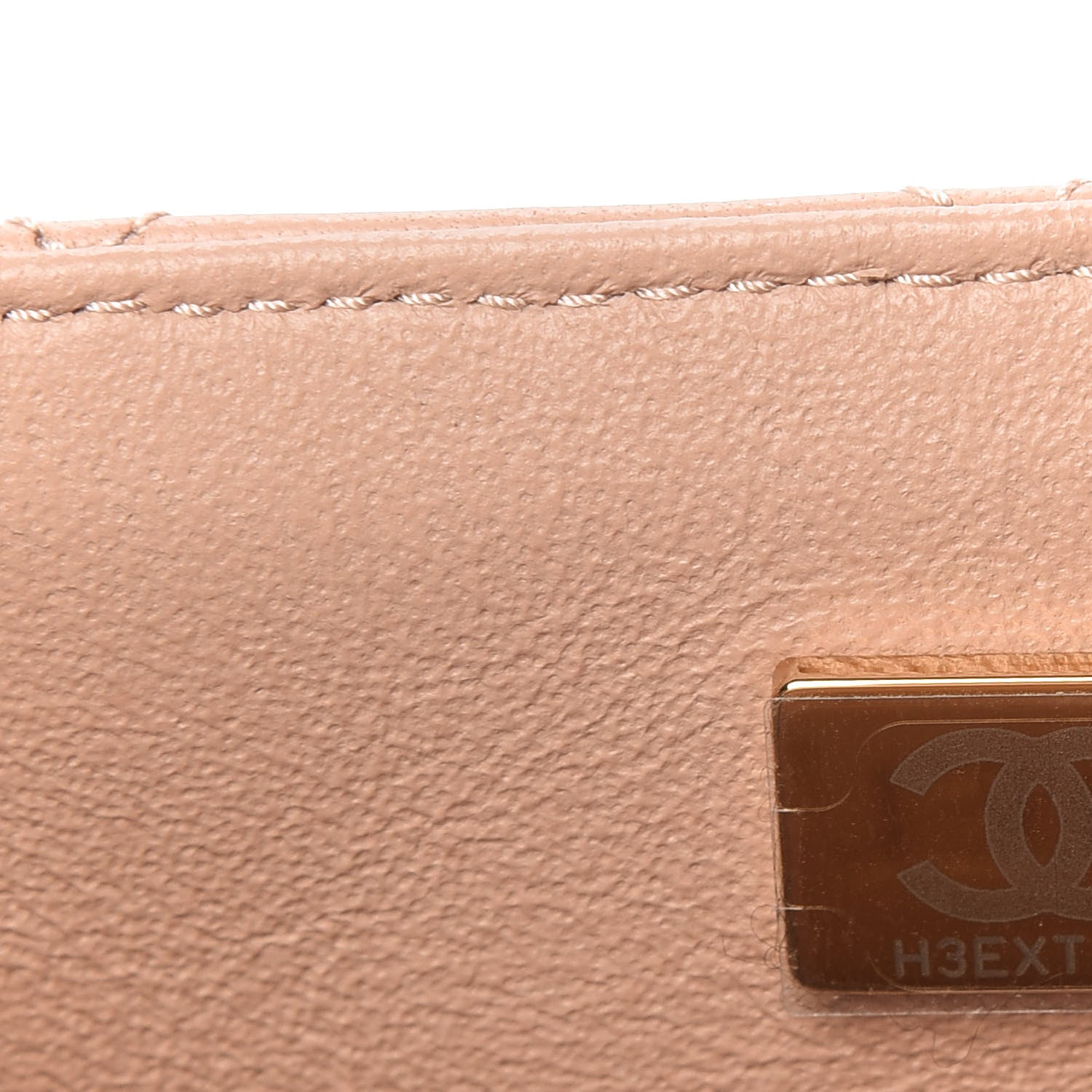 Chanel Lambskin Quilted Mini Square Flap Beige 9 of 11