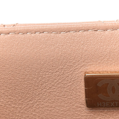 Chanel Lambskin Quilted Mini Square Flap Beige 9 of 11