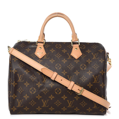Louis Vuitton Monogram Speedy Bandouliere 30 1 of 11