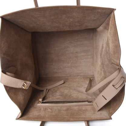 Celine Supple Calfskin Medium Phantom Luggage Beige 5 of 13