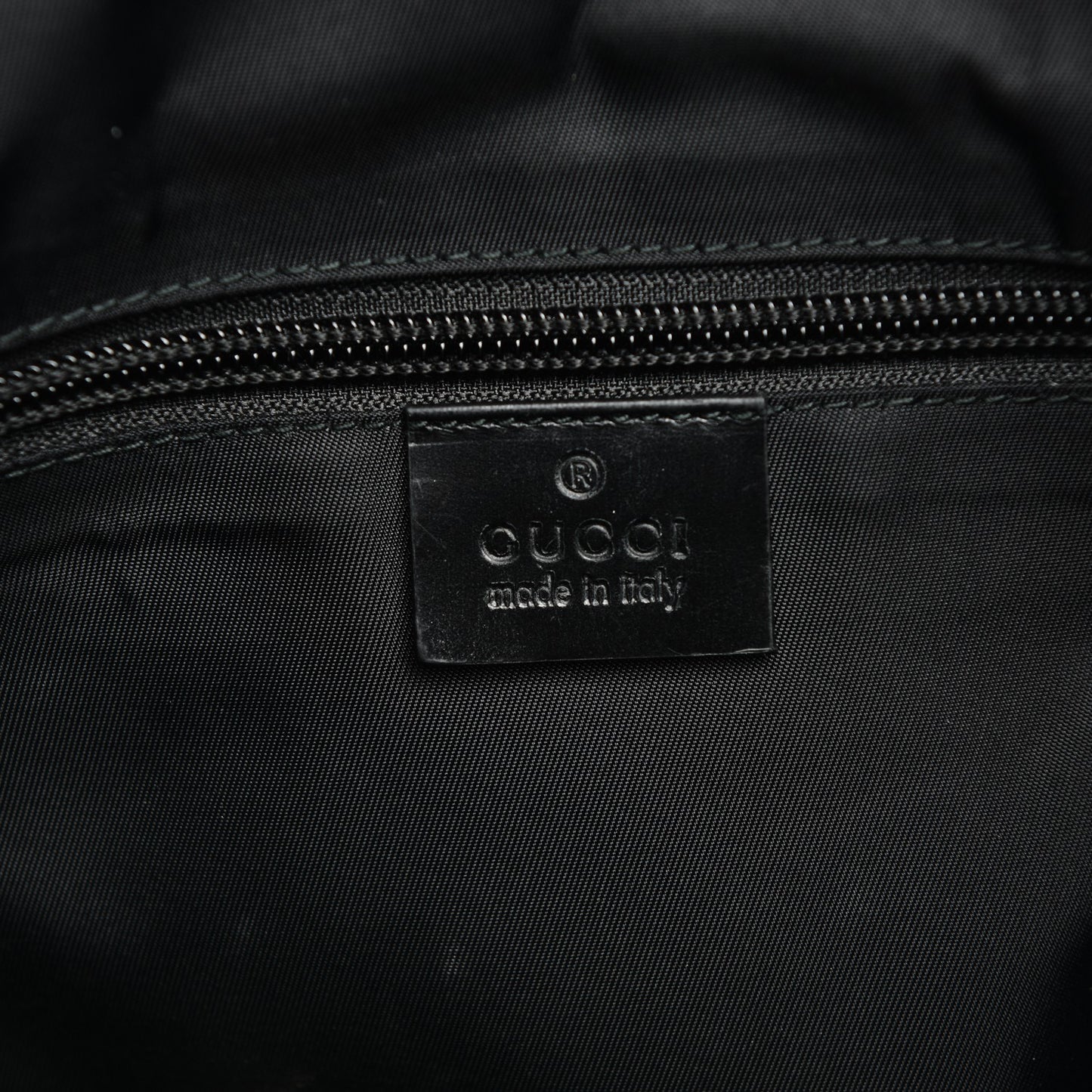 Coated Canvas Interlocking G Travel Backpack Black