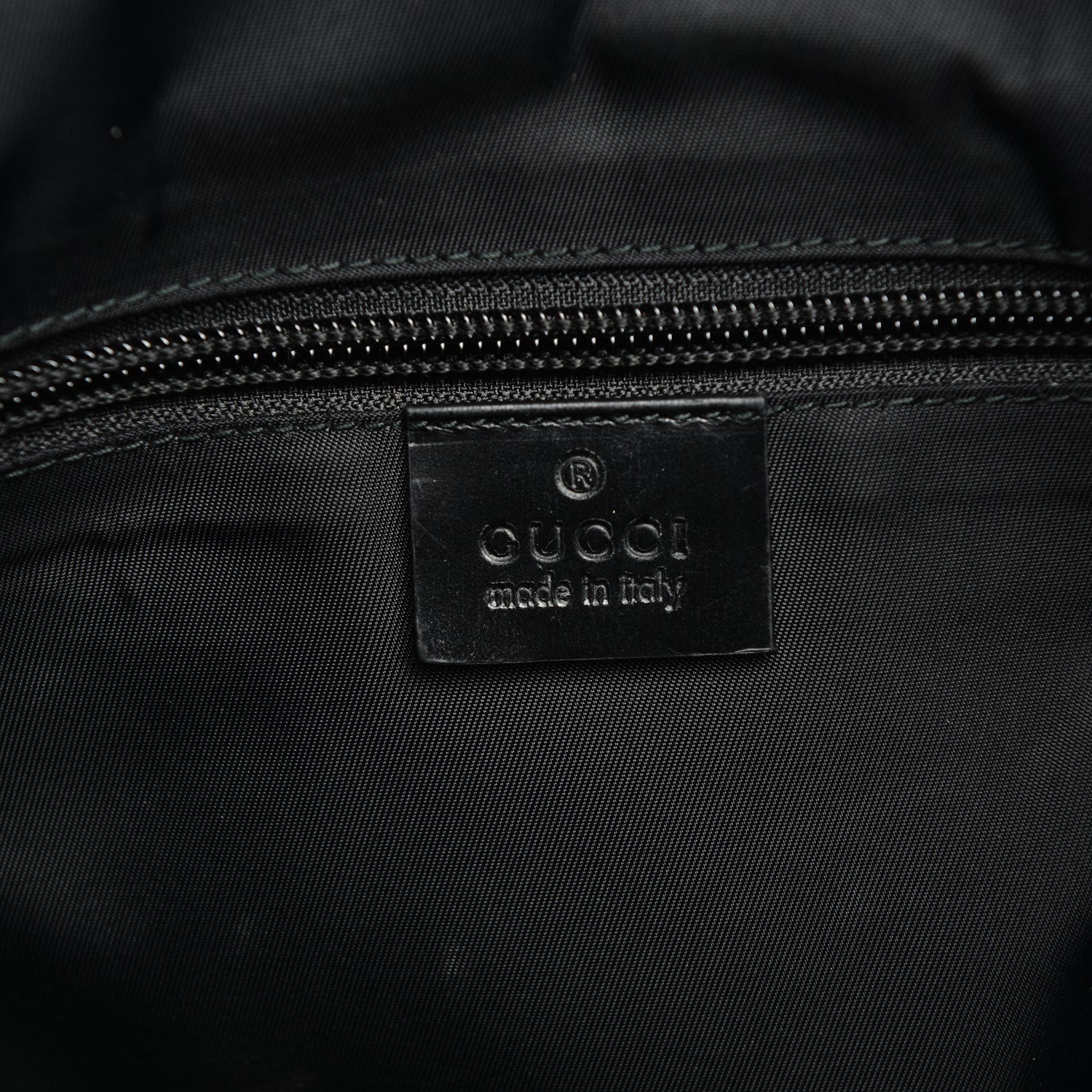 Gucci Coated Canvas Interlocking G Travel Backpack Black 7 of 11